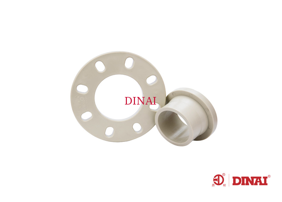 DIN8077/78 기준을 가진 산업 Pph 플라스틱 관 이음쇠 밴 Stone Flange