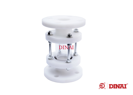 DN15-DN300 RPP EPDM/FPM 물개를 가진 알칼리 주류를 위한 플라스틱 시창